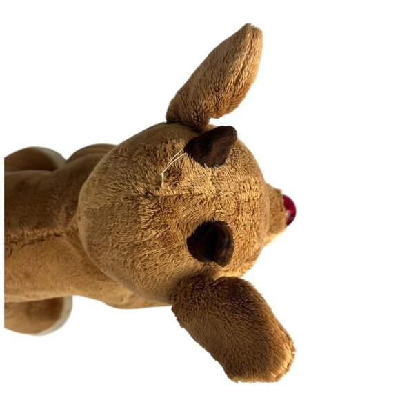 Build A Bear Rudolph Red Nosed Reindeer Plush Stuffed Toy 16" Vintage 1992 90s - Picture 7 of 14